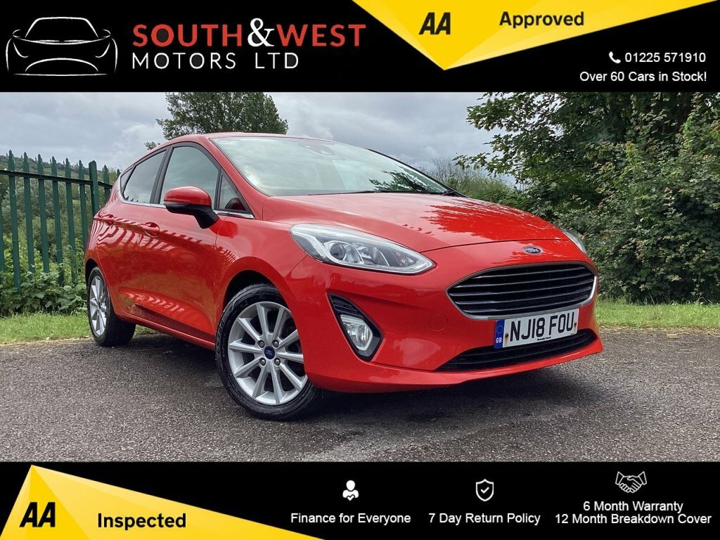 Ford Fiesta 1L Titanium X Red