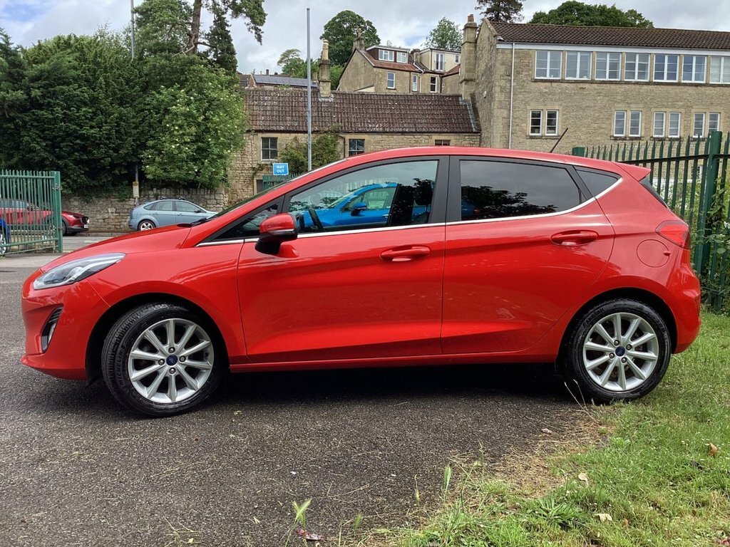 Ford Fiesta 1L Titanium X NJ18FOU Red #5