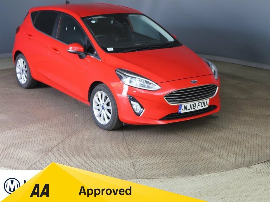 Ford Fiesta 1L Titanium X Red