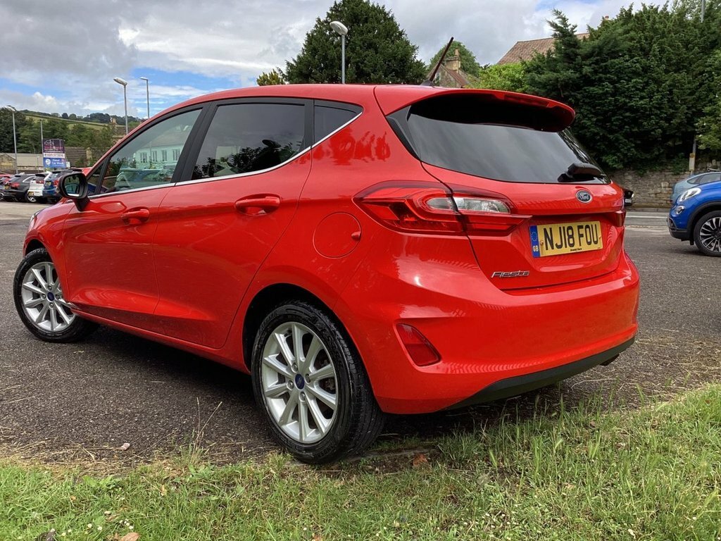 Ford Fiesta 1L Titanium X NJ18FOU Red #6