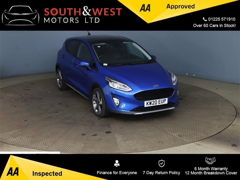 Ford Fiesta 1L Active X Blue