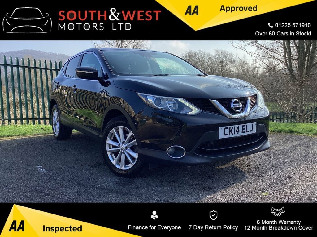 Nissan Qashqai 1.2L Acenta Premium Black