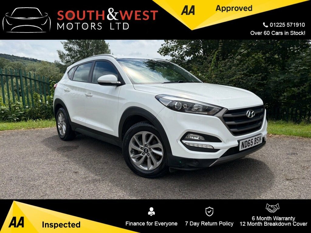 Hyundai Tucson 1.7L Se Nav ND65BSV White