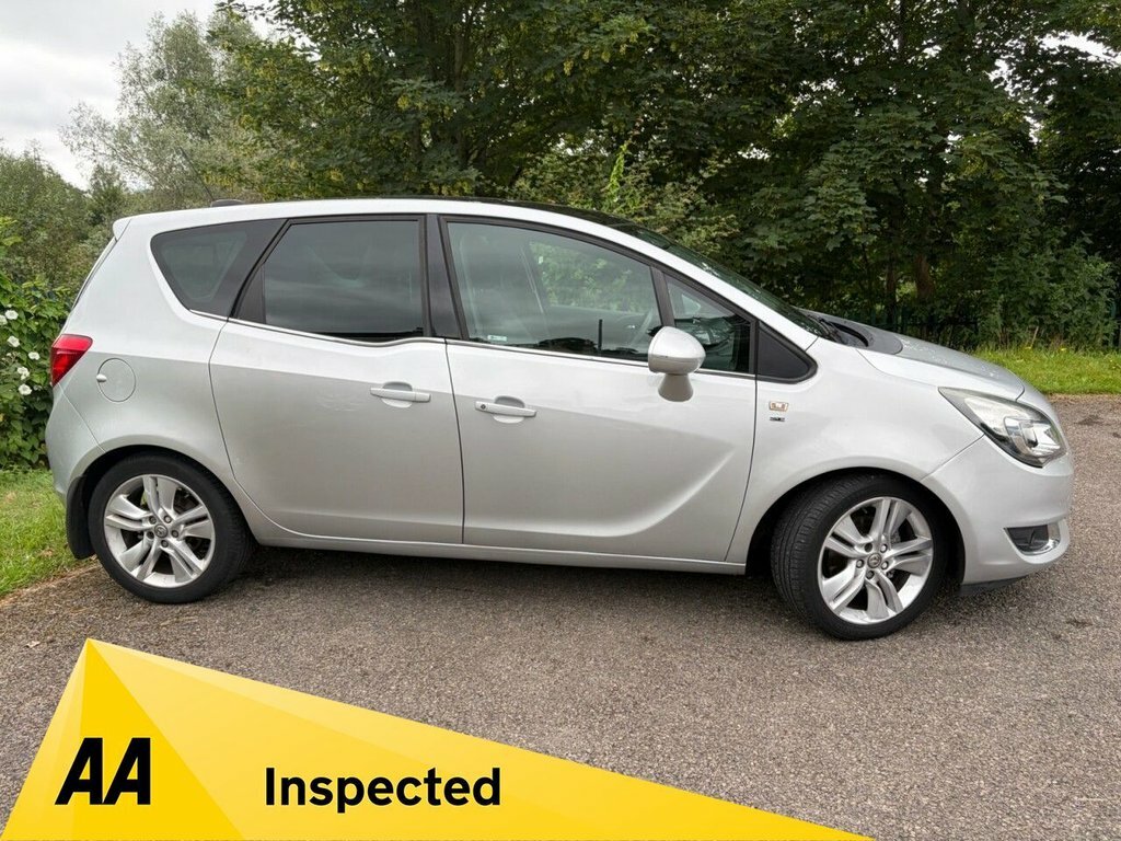 Vauxhall Meriva 1.4L Se Silver #5