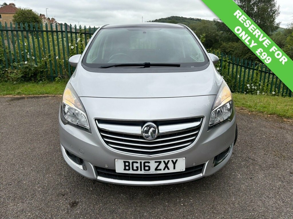 Vauxhall Meriva 1.4L Se Silver #2