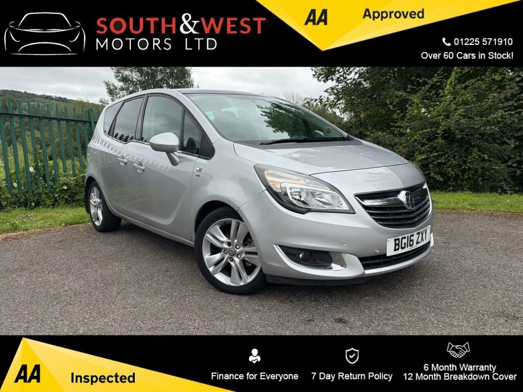 Vauxhall Meriva 1.4L Se Silver