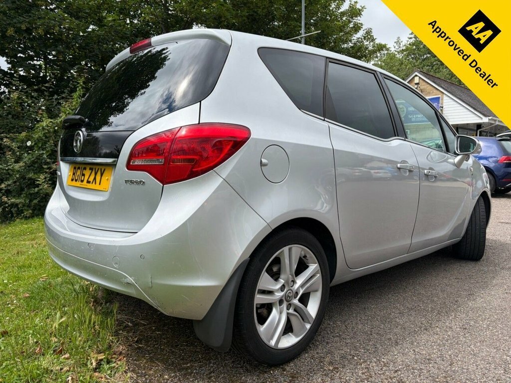 Vauxhall Meriva 1.4L Se Silver #4