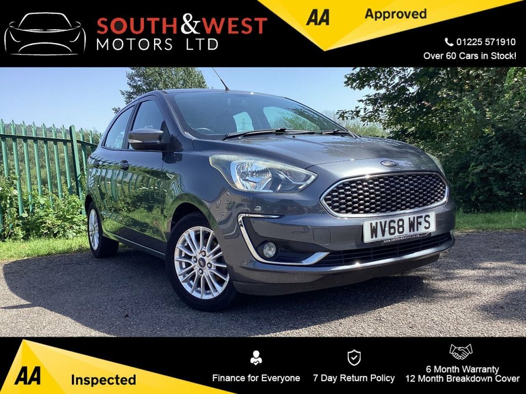 Ford KA+ 1.2L Zetec Grey