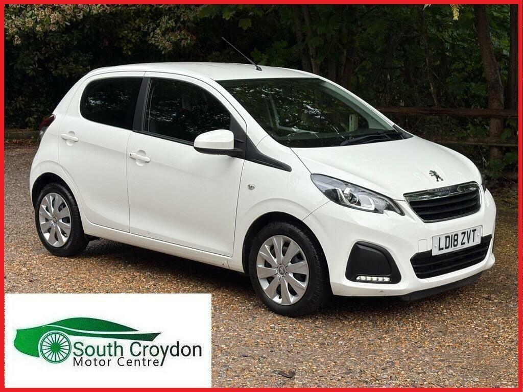 Peugeot 108 1.0 Active 2 Tronic Euro 6 White