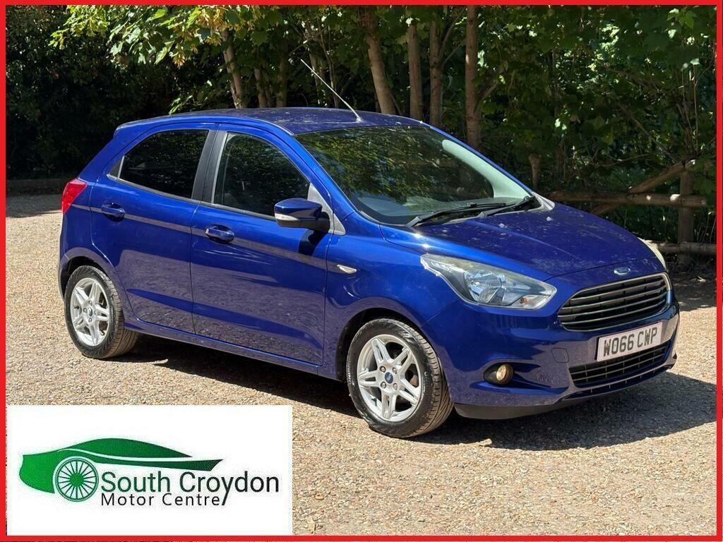 Ford KA+ 1.2 Ti-vct Zetec Euro 6 W066CWP Blue