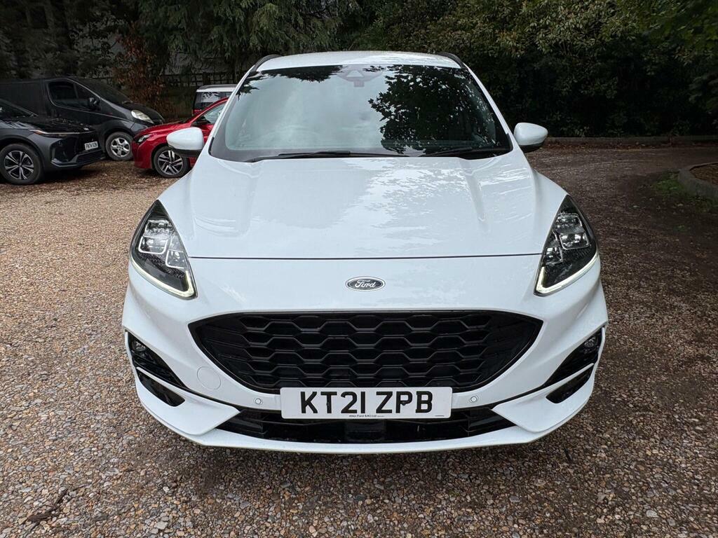 Ford Kuga 2.5 Ecoboost Duratec 14.4Kwh St-line Cvt Euro 6 S KT21ZPB White #3