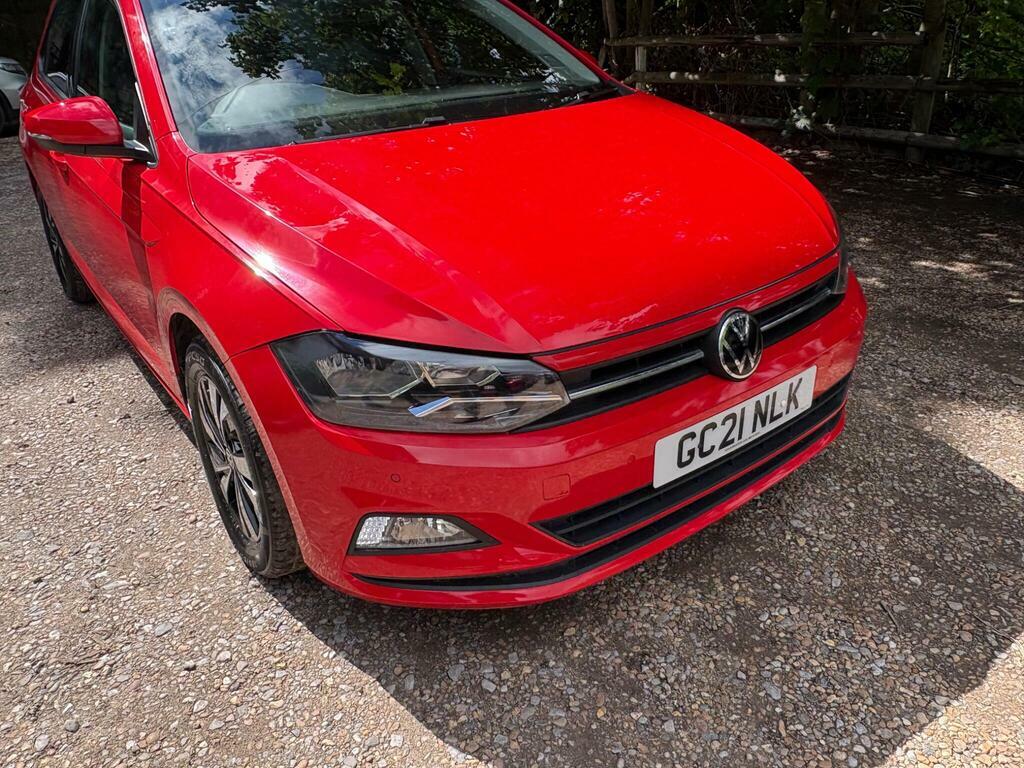 Volkswagen Polo 1.0 Tsi Match Dsg Euro 6 S S Red #5