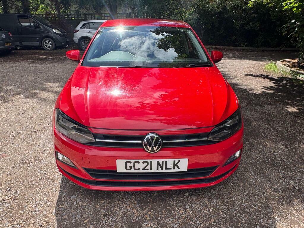Volkswagen Polo 1.0 Tsi Match Dsg Euro 6 S S Red #2