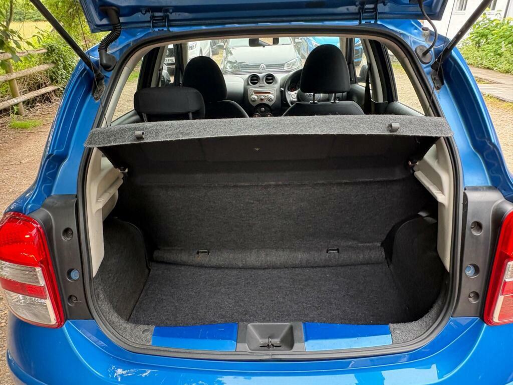 Nissan Micra Visia White #35