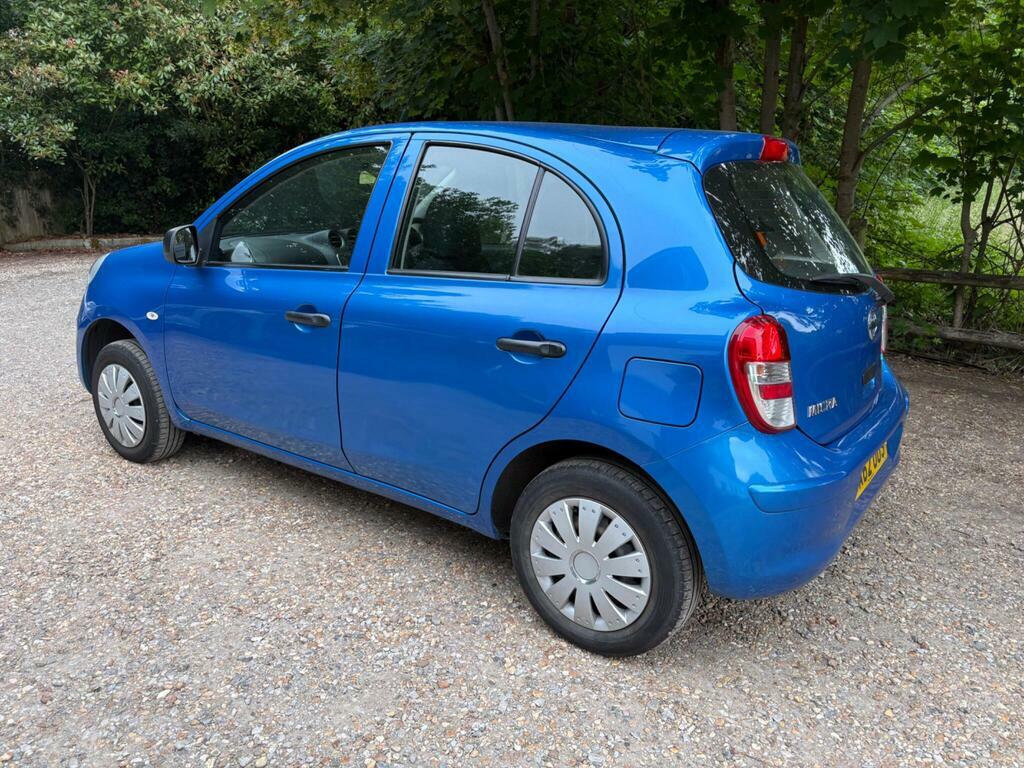 Nissan Micra 1.2 12V Visia Euro 5 Blue #4