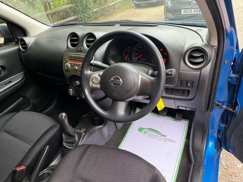 Nissan Micra Visia White #18