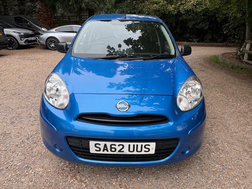 Nissan Micra 1.2 12V Visia Euro 5 Blue #3