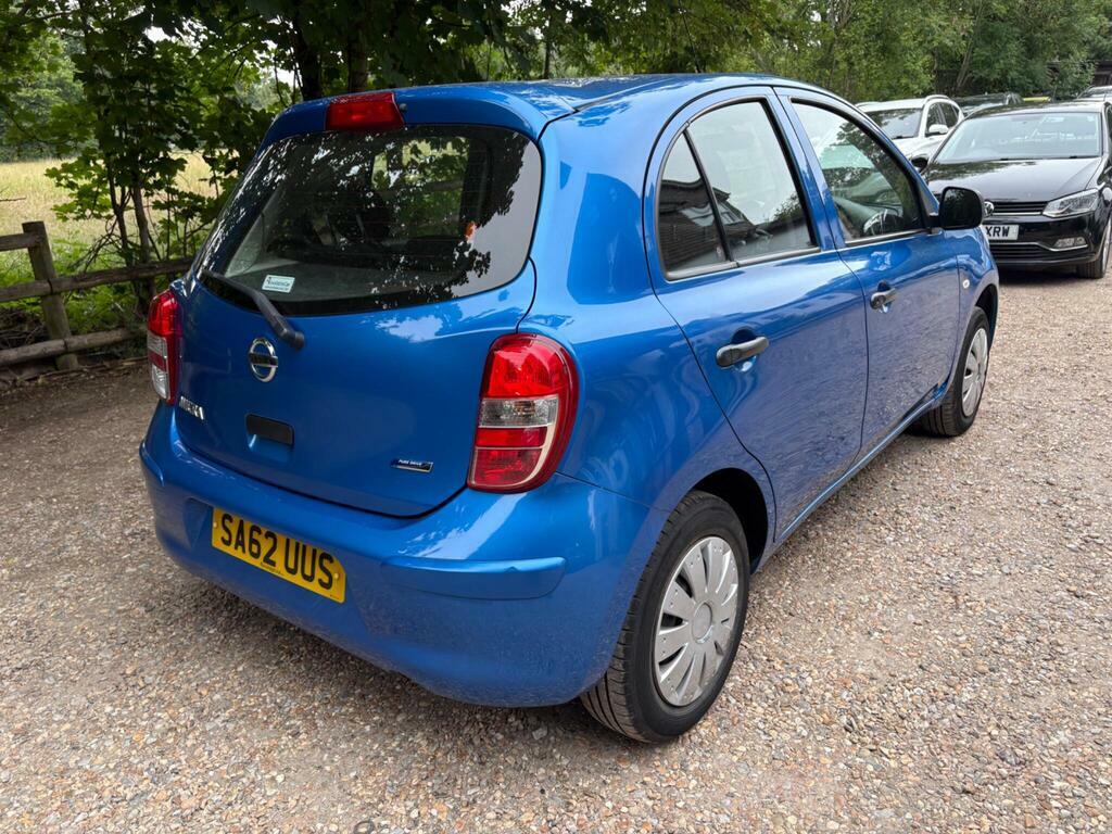Nissan Micra Visia White #14