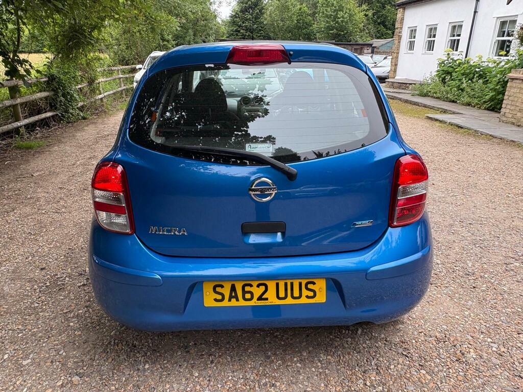 Nissan Micra Visia White #12