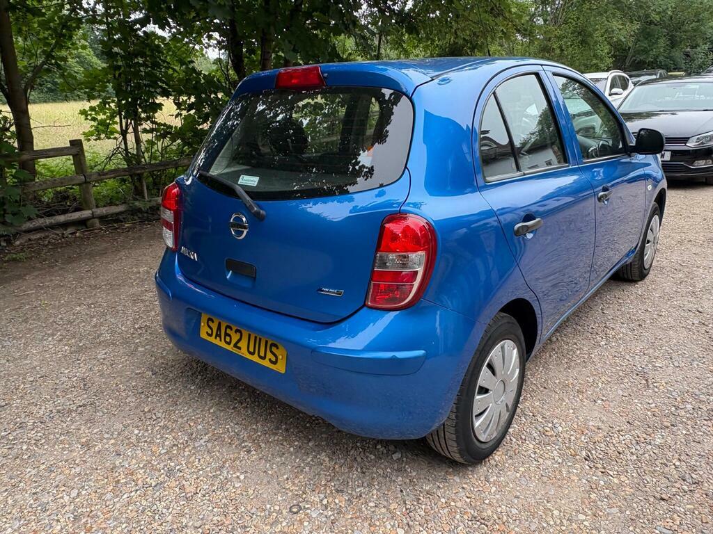 Nissan Micra Visia White #15