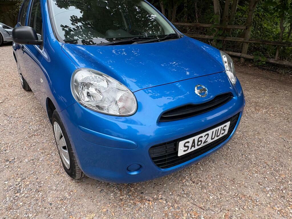 Nissan Micra 1.2 12V Visia Euro 5 Blue #6