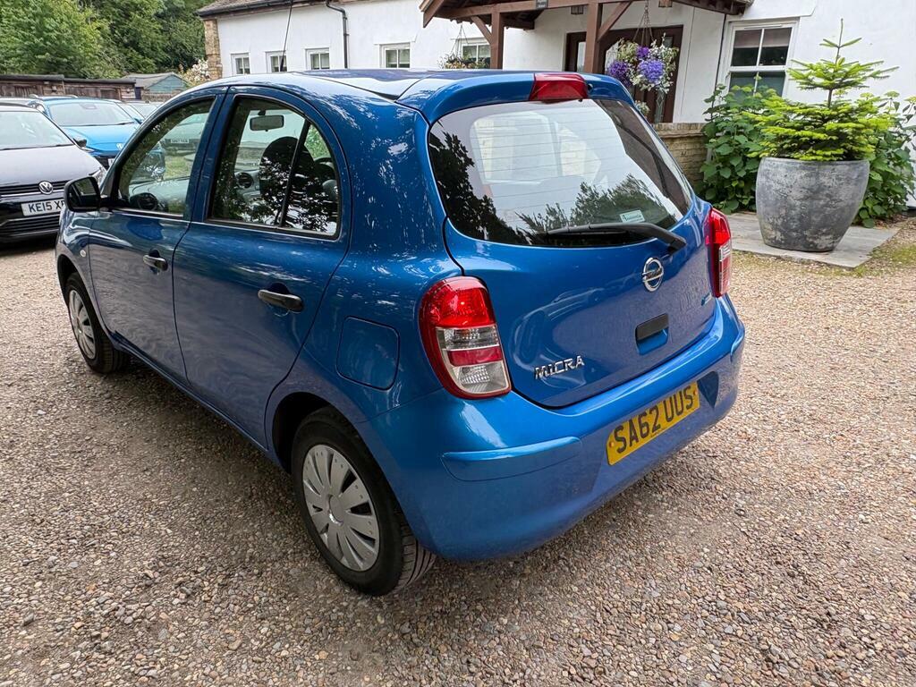Nissan Micra Visia White #8