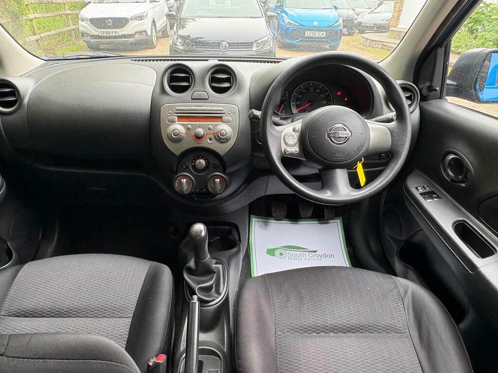 Nissan Micra Visia White #17