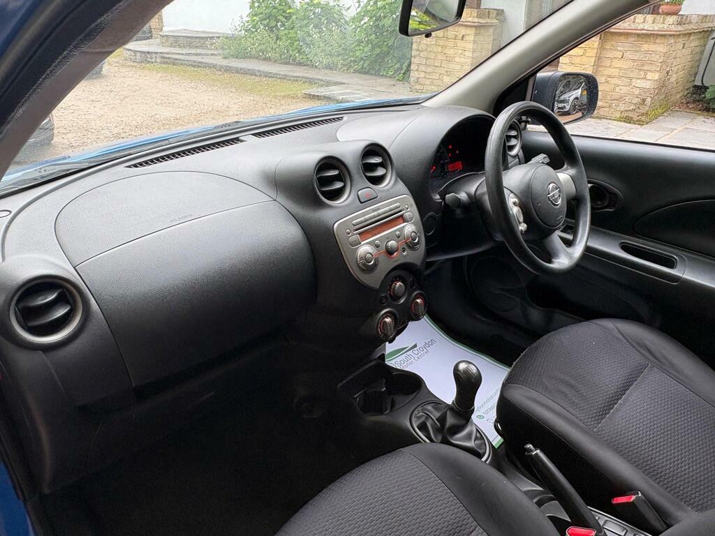Nissan Micra Visia White #16