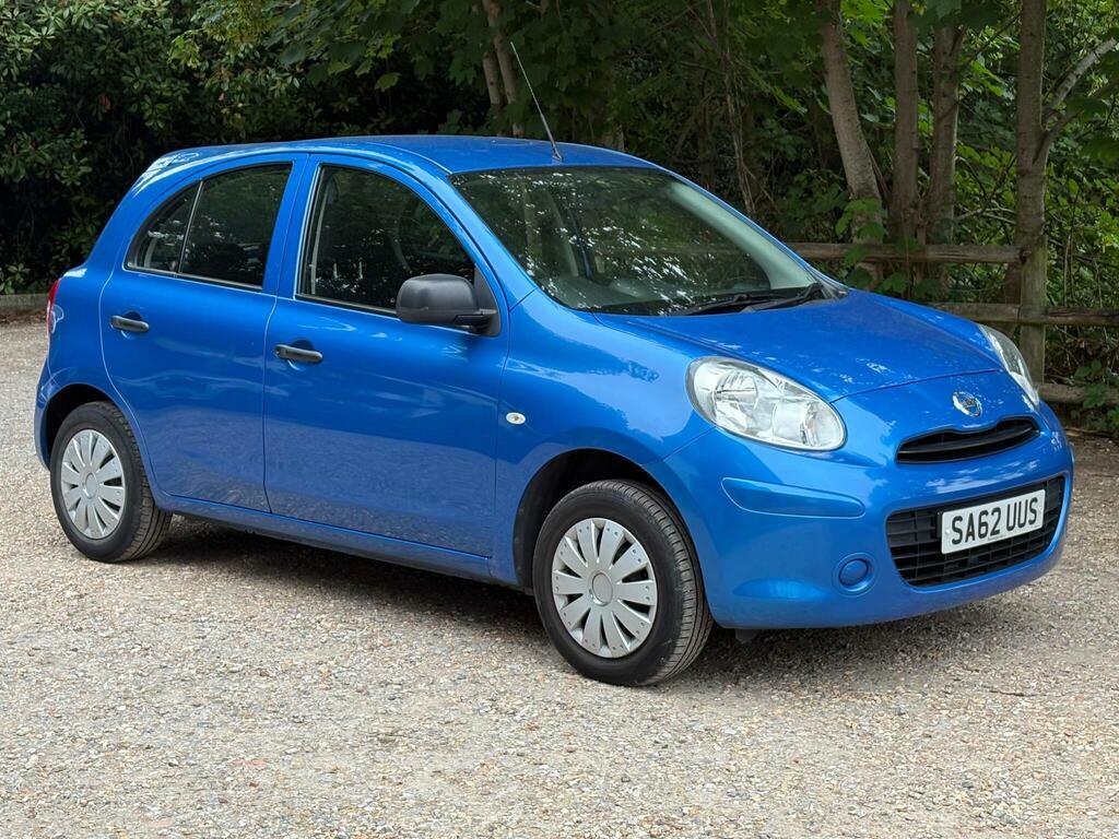 Nissan Micra 1.2 12V Visia Euro 5 Blue #2