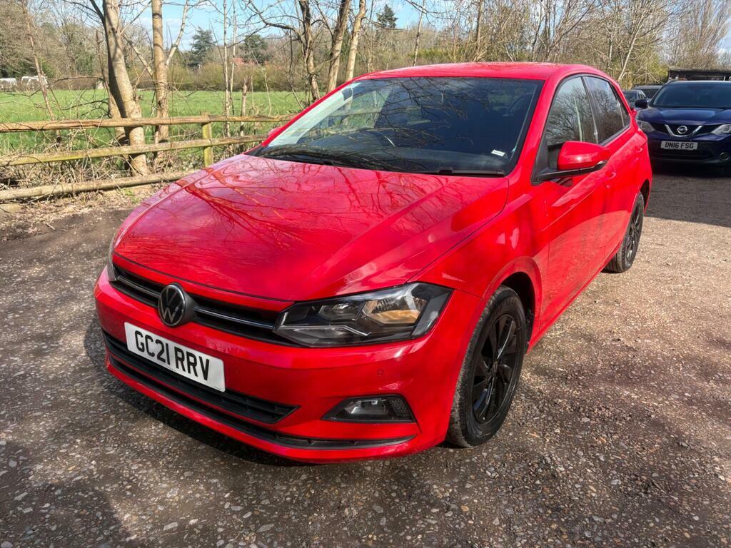Volkswagen Polo 1.0 Tsi Match Dsg Euro 6 S S Red #4