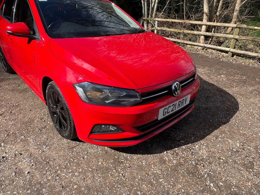 Volkswagen Polo 1.0 Tsi Match Dsg Euro 6 S S Red #6