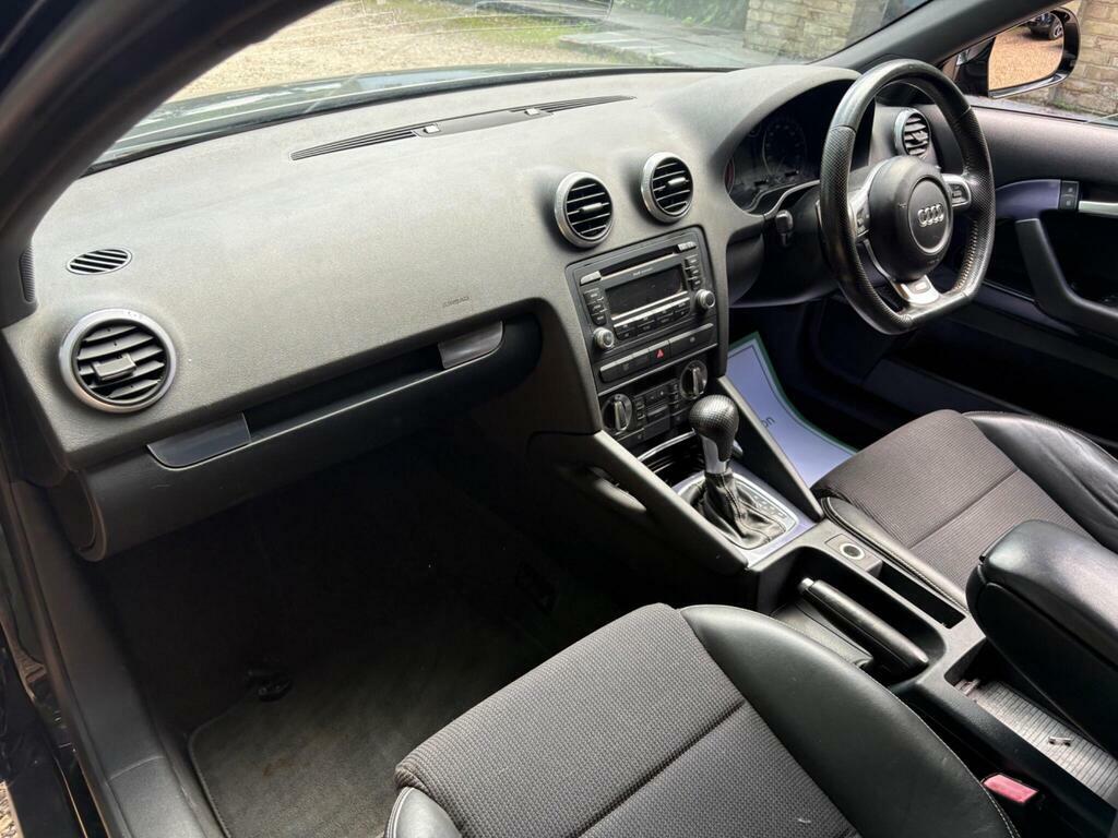 Audi A3 1.9 Tdie Sport Sportback Euro 4 Black #15