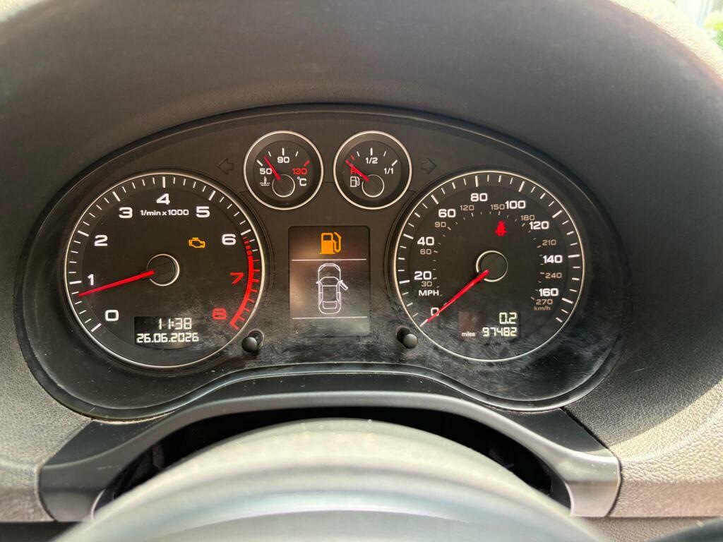 Audi A3 1.9 Tdie Sport Sportback Euro 4 Black #32