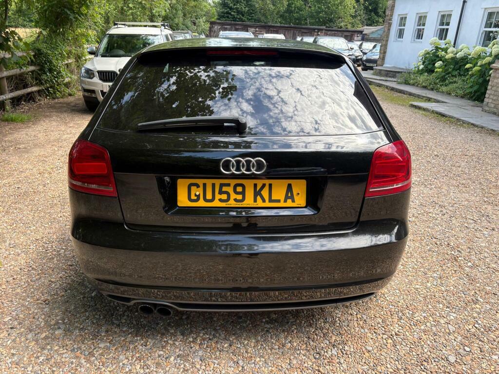 Audi A3 1.9 Tdie Sport Sportback Euro 4 Black #11