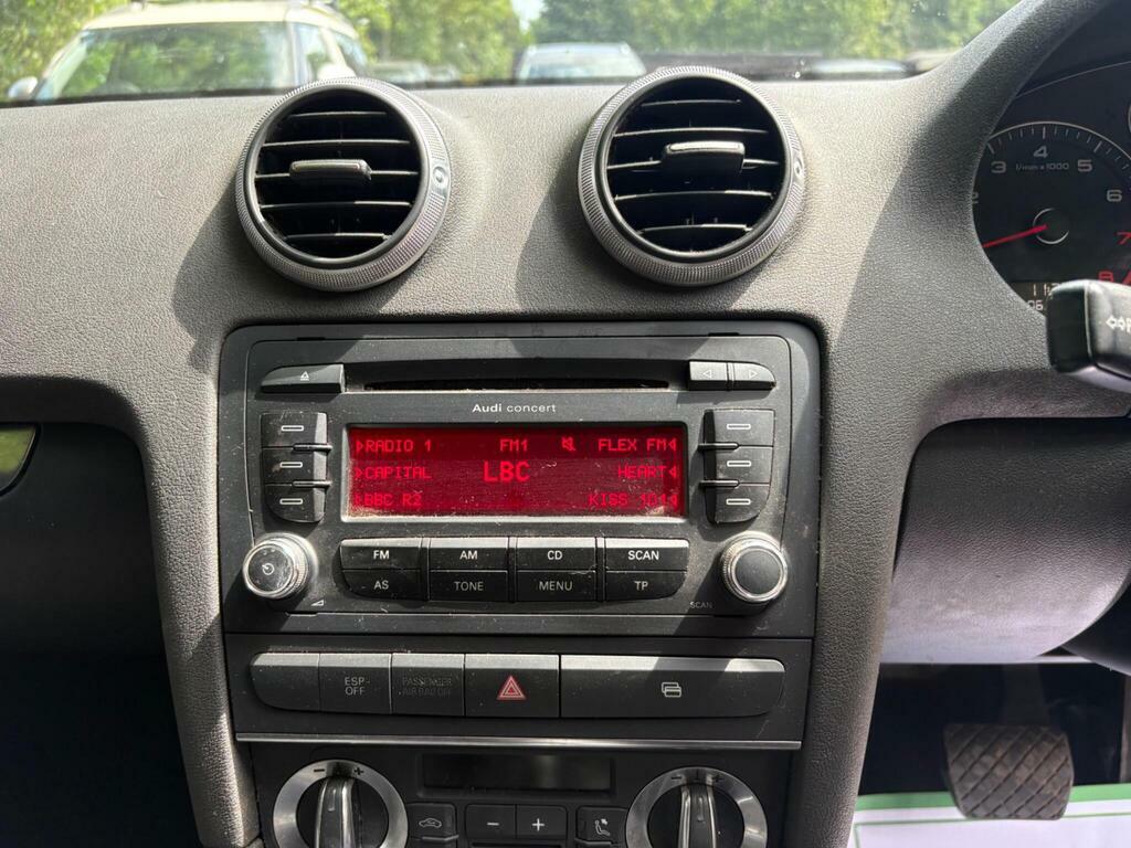 Audi A3 1.9 Tdie Sport Sportback Euro 4 Black #30