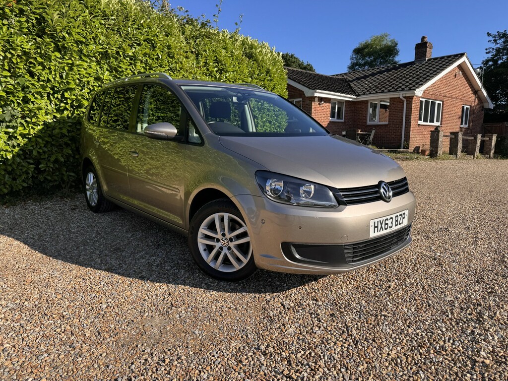 Volkswagen Touran Mpv 1.6 Tdi Se 201363 HX63BZP Beige #2