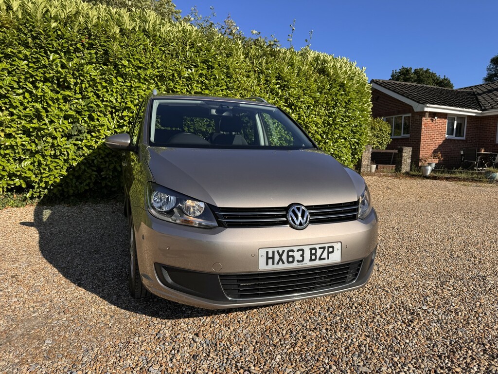 Volkswagen Touran Mpv 1.6 Tdi Se 201363 HX63BZP Beige #3