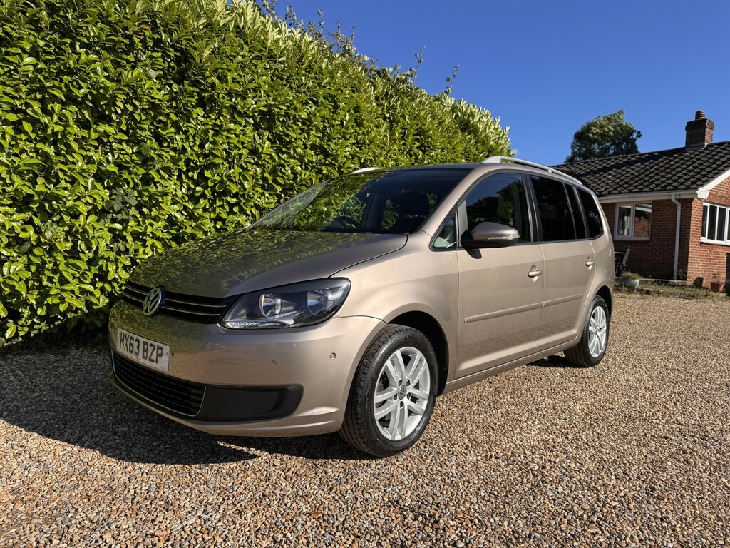 Volkswagen Touran Mpv 1.6 Tdi Se 201363 HX63BZP Beige #6