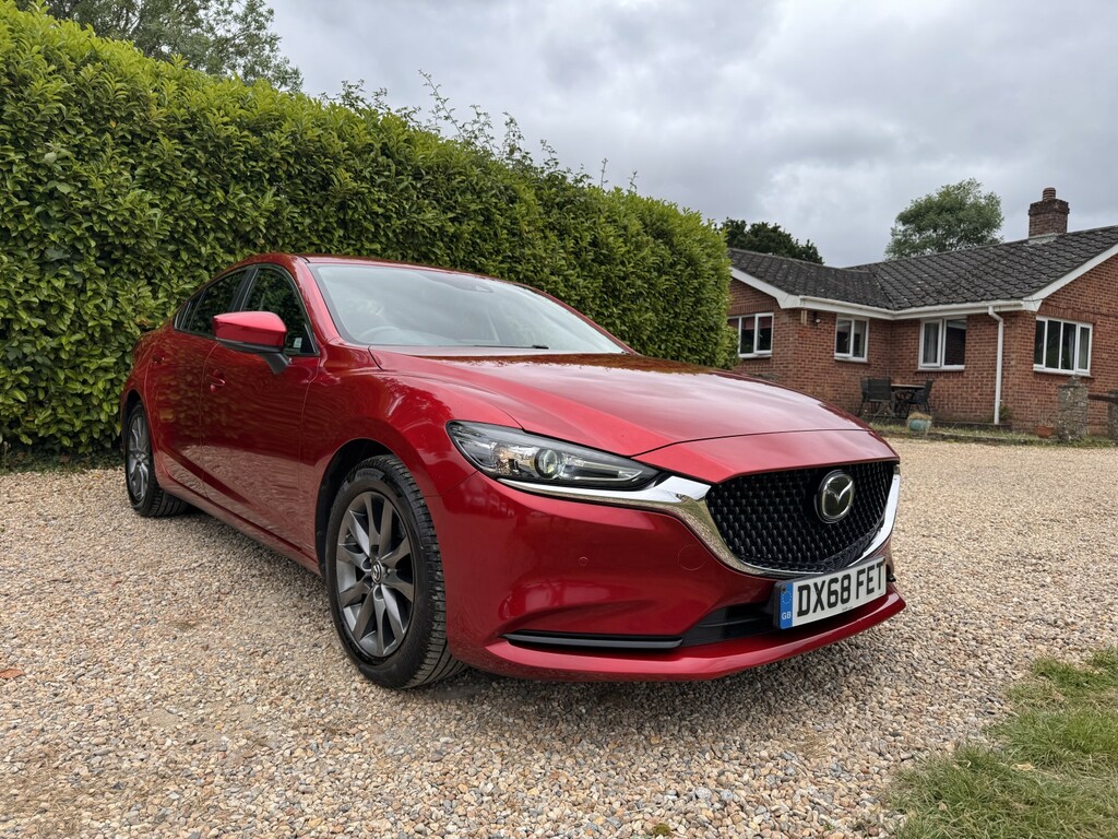 Mazda 6 Saloon 2.0 Skyactiv-g Se-l Nav 201968 DX68FET Red #2