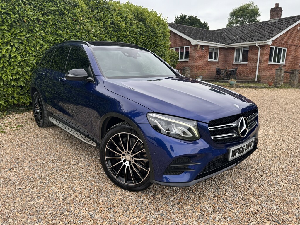 Mercedes-Benz GLC Class Suv 2.1 Glc250d Amg Line 201666 WP66HVV Blue #2