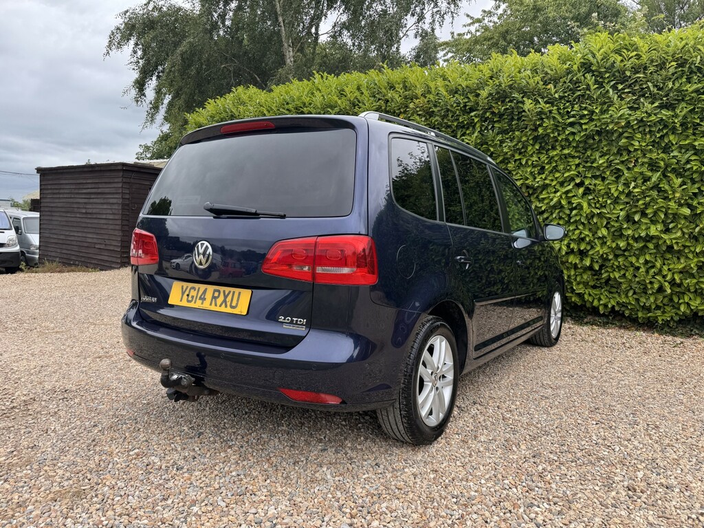Volkswagen Touran Mpv 2.0 Tdi Bluemotion Tech Se 201414 Blue #2
