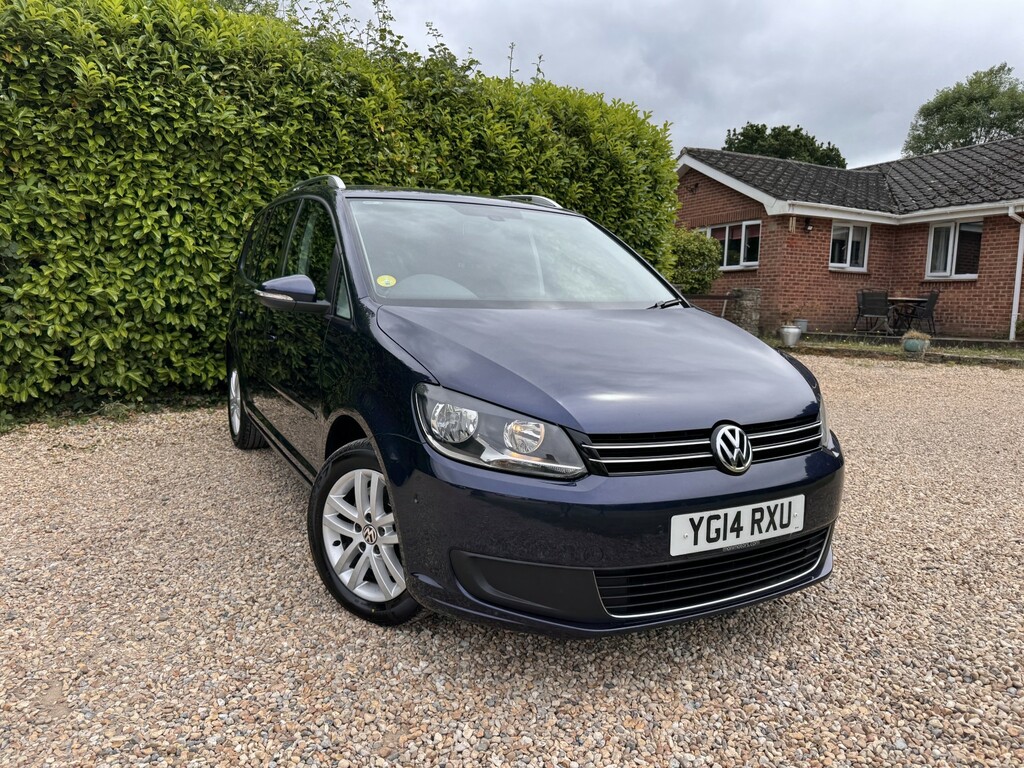 Volkswagen Touran Mpv 2.0 Tdi Bluemotion Tech Se 201414 Blue #4