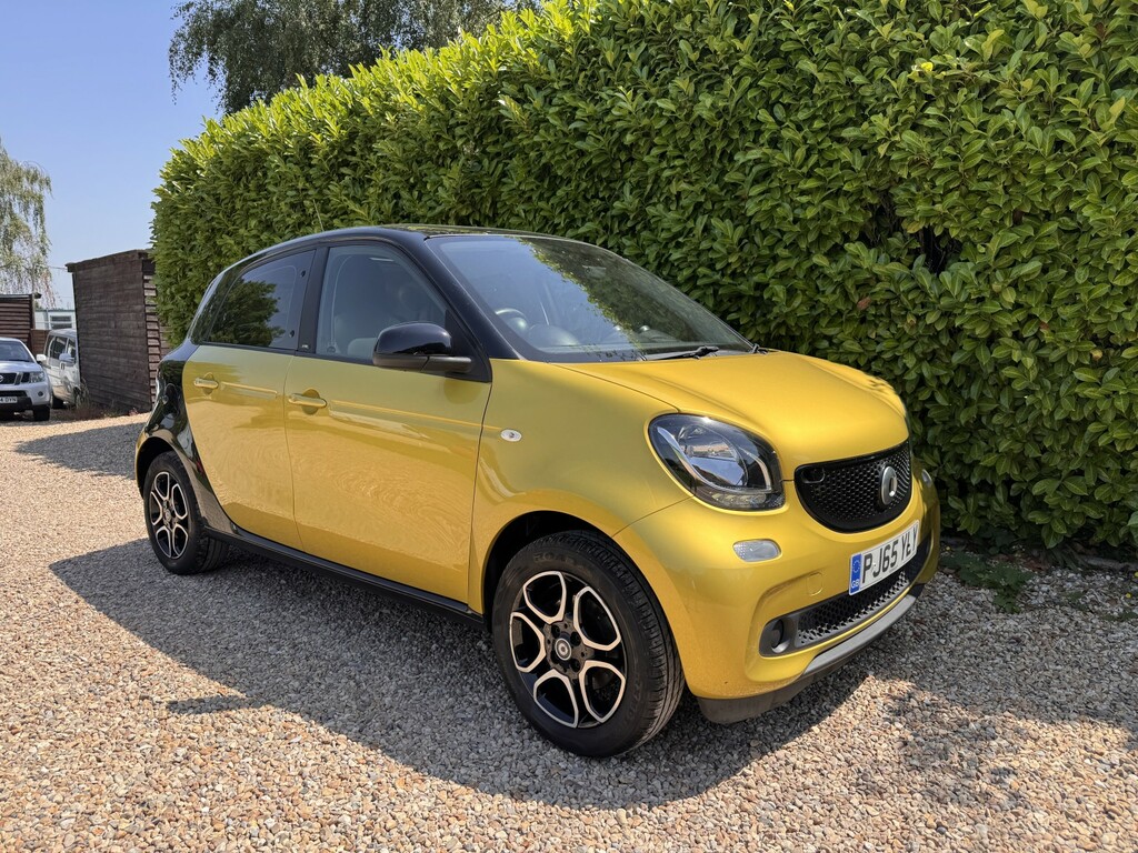Smart Forfour Hatchback 0.9 T Prime 201565 Yellow