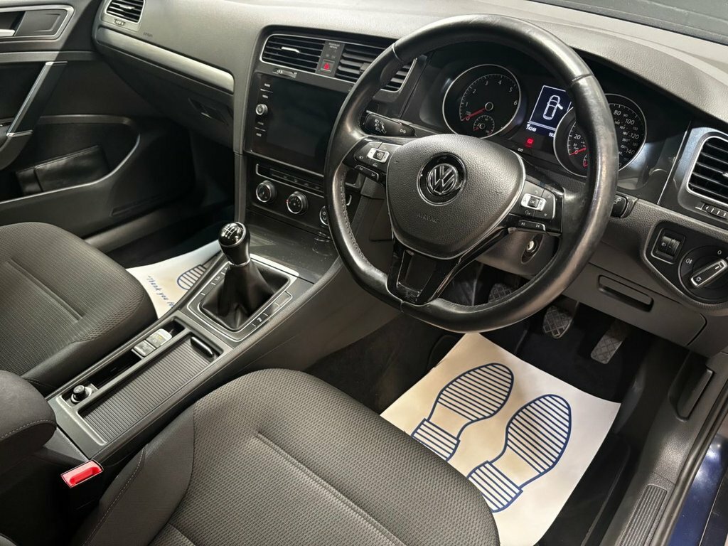 Volkswagen Golf 1L Se Nav DF17FHN Blue #2