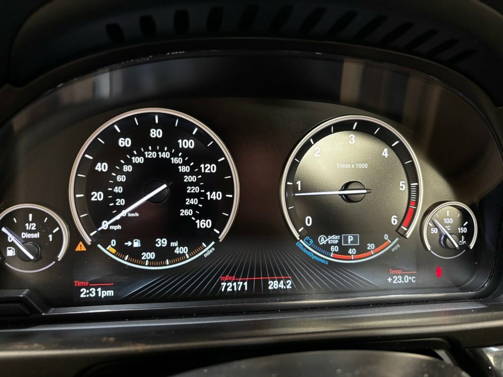 BMW 5 Series 520D M Sport Black #33