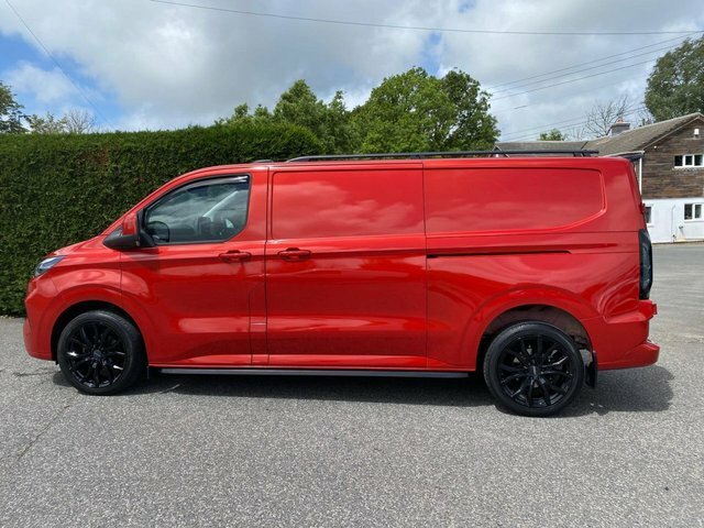 Ford Transit Custom 300 Limited L2 H1 2.0Cc 136Ps HN74TFX Red #4