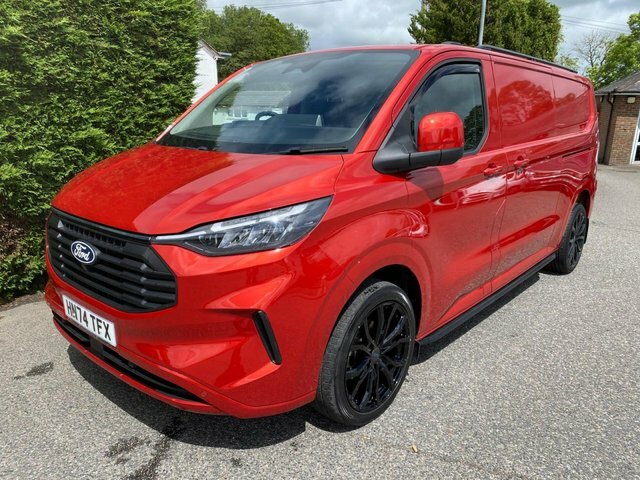 Ford Transit Custom 300 Limited L2 H1 2.0Cc 136Ps HN74TFX Red #3