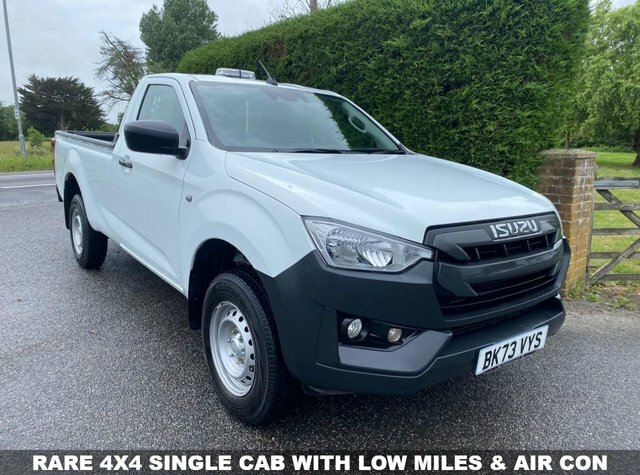 Isuzu D-Max Single Cab 4X4 Pick Up 1.9 Td 162Bhp White