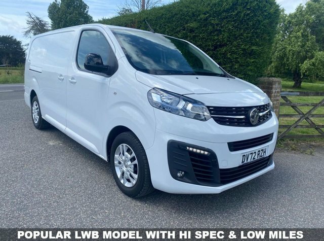 Vauxhall Vivaro F900 Sportive L2 H1 Lwb 1.5Td 100Ps White