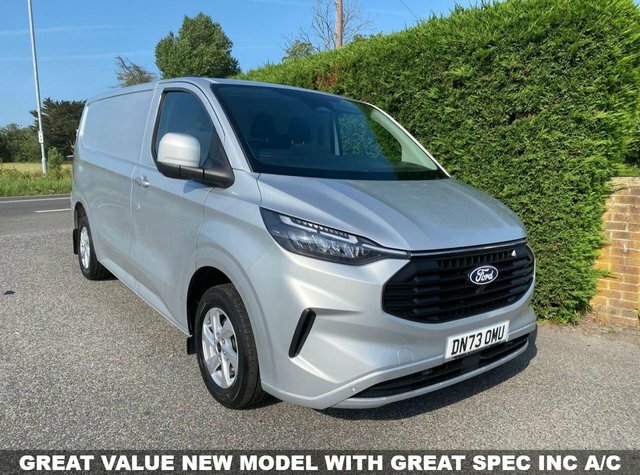 Ford Transit Custom 300 Limited L1 Swb New Model 2.0Cc 136 Bhp Silver